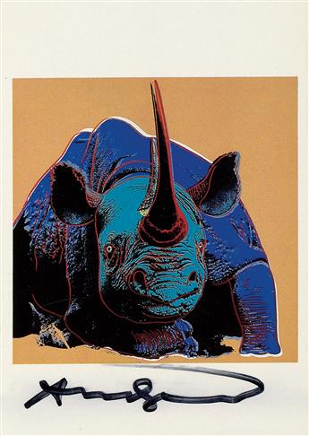 ANDY WARHOL (after) Endangered Species